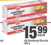 Ok Shortbread Biscuits-200g Each
