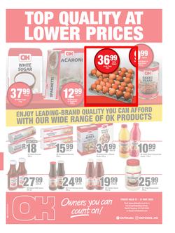 OK Foods Gauteng, Mpumalanga, Limpopo : Top Quality At Lower Prices (17 May - 21 May 2023), page 1