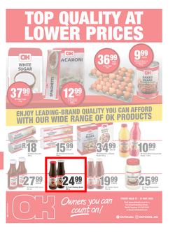 OK Foods Gauteng, Mpumalanga, Limpopo : Top Quality At Lower Prices (17 May - 21 May 2023), page 1