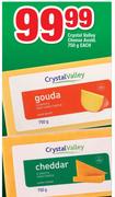 Crystal Valley Cheese Assorted-750g Each
