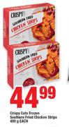 Crispy Cuts Frozen Southern Fried Chicken Strips-400g Each