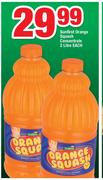Sunfirst Orange Squash Concentrate-2L Each