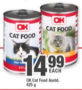 Ok Cat Food Assorted-425g Each