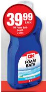 Ok Foam Bath Assorted-2L Each