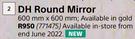 DH Round Mirror-600mm x 600mm