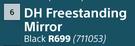 DH Freestanding Mirror (Black)