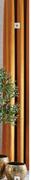 DH Ochre Velvet Eyelet Curtain-2.3m x 2.5m