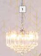 Eurolux Otis 3 Light Chandelier