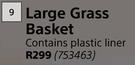 Large Grass Basket
