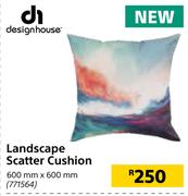 Design House Landscape Scatter Cushion-600mm x 600mm