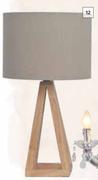 DH Wooden Table Lamp