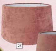 DH Dusty Pink Tapered Drum Lampshade 320mm