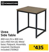 Home & Kitchen Uvea Side Table-400mm (h) x 400mm (w) x 450mm (d)