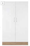 Home & Kitchen 2 Door Built In Cupboard