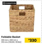 Home & Kitchen Foldable Basket-300mm x 300mm x 310mm