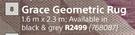Grace Geometric Rug-1.6m x 2.3m