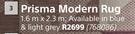 Prisma Modern Rug-1.6m x 2.3m