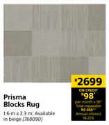 Prisma Blocks Rug-1.6m x 2.3m