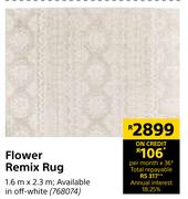 Flower Remix Rug-1.6m x 2.3m