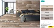 Multi-Flor Luxury Vinyl Plank Range-Per Sqm