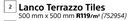 Lanco Terrazzo Tiles 500mm x 500mm-Per Sqm