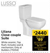 Lusso Liliana Close Couple Suite