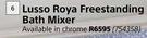Lusso Roya Freestanding Bath Mixer