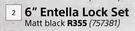 6" Entella Lock Set