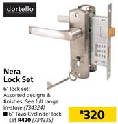 Dortello Nera Lock Set