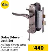 Yale Dolce 3-Lever Lock Set