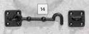 Zinc Cabin Hook