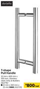 Dortello T-Shape Pull Handle
