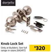 Dortello Knob Lock Set