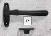 Casement Window Handle & Wedge 757570