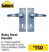 Builders Ruby Steel Handle