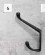 Hat & Coat Hook 757592