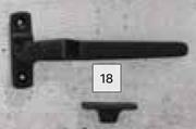 Casement Window Handle & Wedge 757571