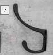 Hat & Coat Hook 150mm 757594