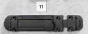 Zinc Security Bolt