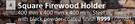 Square Firewood Holder 400mm x 400mm x 400mm