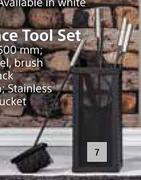 Square Fireplace Tool Set 160mm x 160mm x 500mm