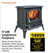 Megamaster 17 kW Leighmore Fireplace