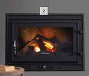 Megamaster 14 kW Andiron Fireplace
