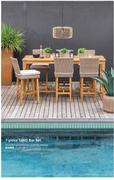 Tahiti 7 Piece Bar Set
