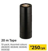 20m Tape-10 Per pk