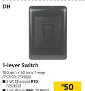 DH 1 Lever Switch 1Way 100mm x 50mm