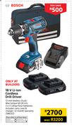 Bosch 18V Li-Ion Cordless Drill Driver