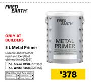 Fired Earth 5L Metal Primer