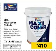 Dulux 20L Maxicover Nukote