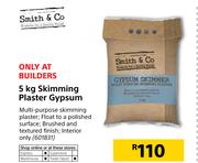Smith & Co. 5Kg Skimming Plaster Gypsum